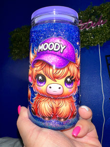 Moody Acrylic Snowglobe