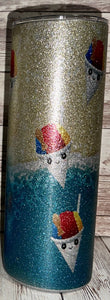 Island Themed 20 oz Tumbler