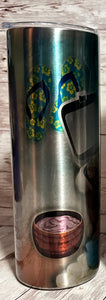 Island Themed 20 oz Tumbler