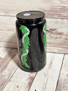 Island Themed Glass Can Cups