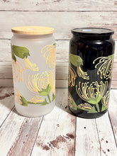 Load image into Gallery viewer, Island Themed Glass Can Cups

